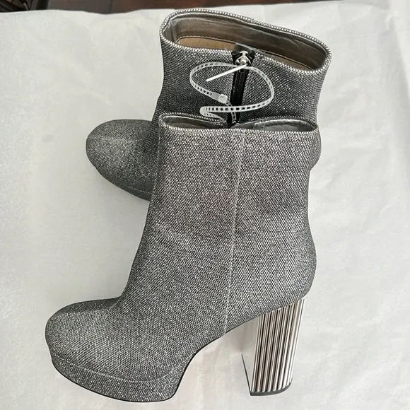 Michael Kors Porter Glitter Platform Dress Booties