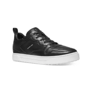MICHAEL KORS Womens Black Heel Pull-Tab Baxter Platform Sneakers Shoes 10.5 M
