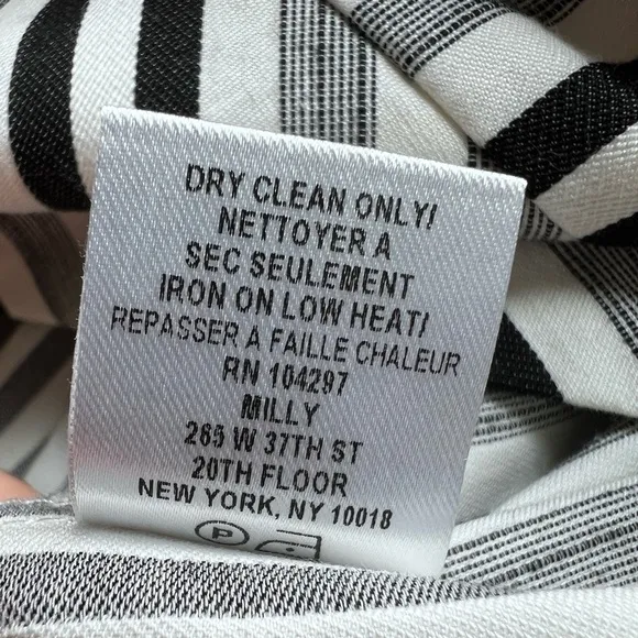 Milly striped dress size 6