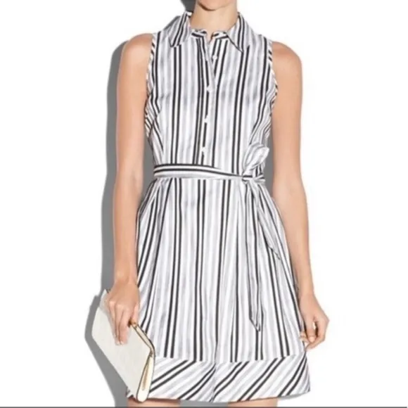 Milly striped dress size 6