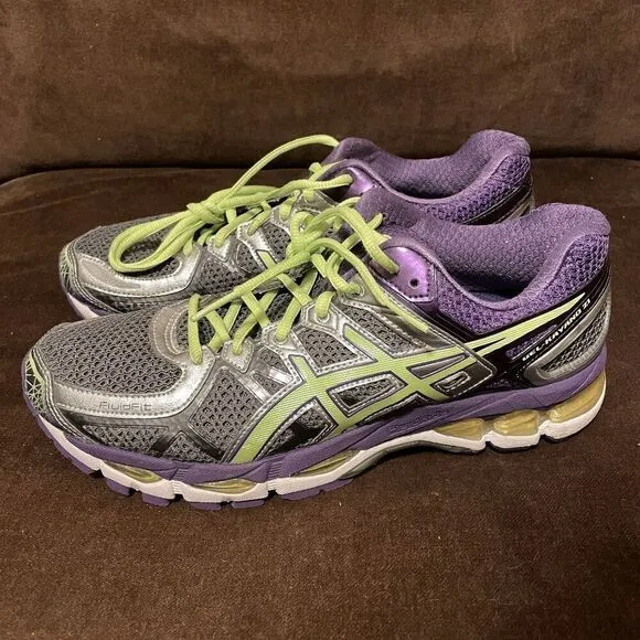 Mint Condition ASICS GEL KAYANO 21 10 US 42 EUR Womens Running Shoes Purple