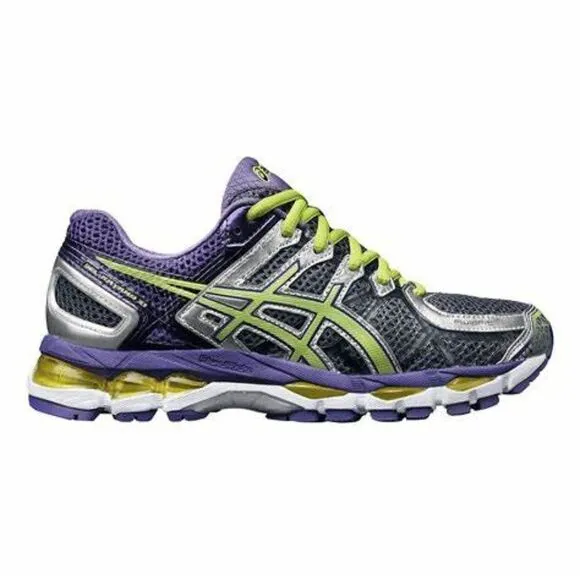 Mint Condition ASICS GEL KAYANO 21 10 US 42 EUR Womens Running Shoes Purple