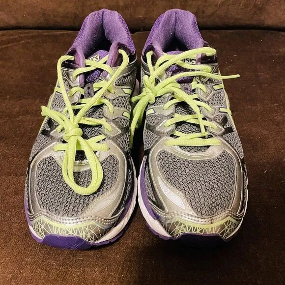 Mint Condition ASICS GEL KAYANO 21 10 US 42 EUR Womens Running Shoes Purple