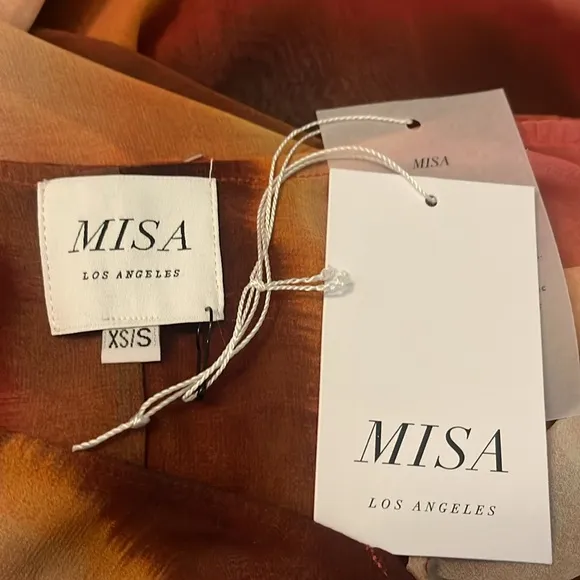 Misa Los Angeles Golshifteh Dress in Jaipur Ombre