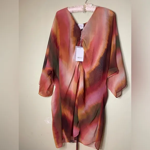 Misa Los Angeles Golshifteh Dress in Jaipur Ombre