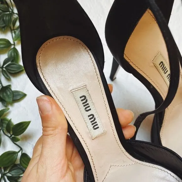 MIU MIU Black hight heels