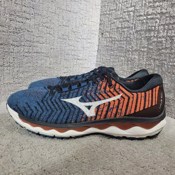 Mizuno Wave Sky Waveknit 3 Men's Size 12 US Multicolor Running Shoes 7794439