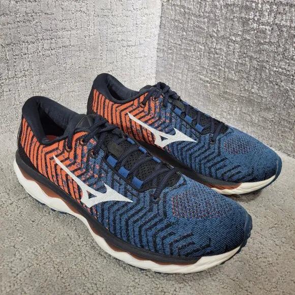Mizuno Wave Sky Waveknit 3 Men's Size 12 US Multicolor Running Shoes 7794439