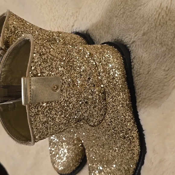 Monnalisa gold boots