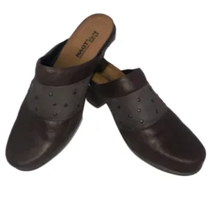 Naot Women's Leather Studs Clog Mules Slip On Shoe