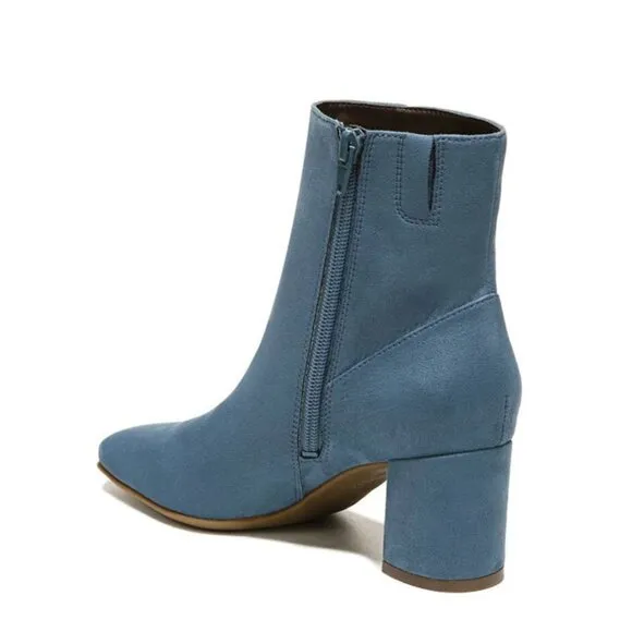 NATURALIZER Wrenley Booties Women's Shoes In Blue Dusk Fabric
