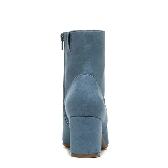 NATURALIZER Wrenley Booties Women's Shoes In Blue Dusk Fabric