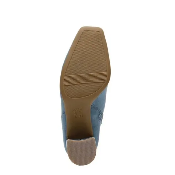 NATURALIZER Wrenley Booties Women's Shoes In Blue Dusk Fabric