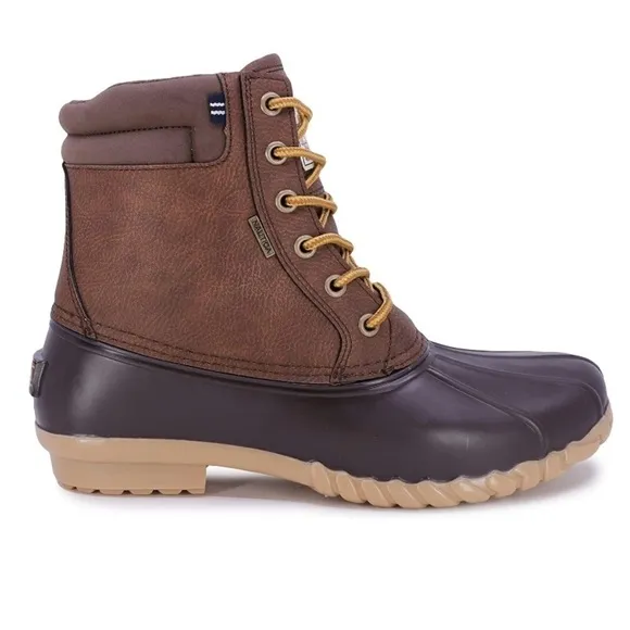 Nautica Men’s Winter Boots sz 12 Suede Waterproof NEW # H411
