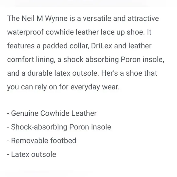𝅺NEIL M Wynne Lace Up Shoes Cognac