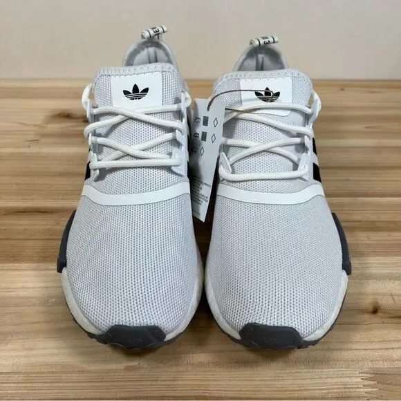NEW Adidas NMD R1 running shoes womens 6 Mens 5 Cloud White Core Black Grey