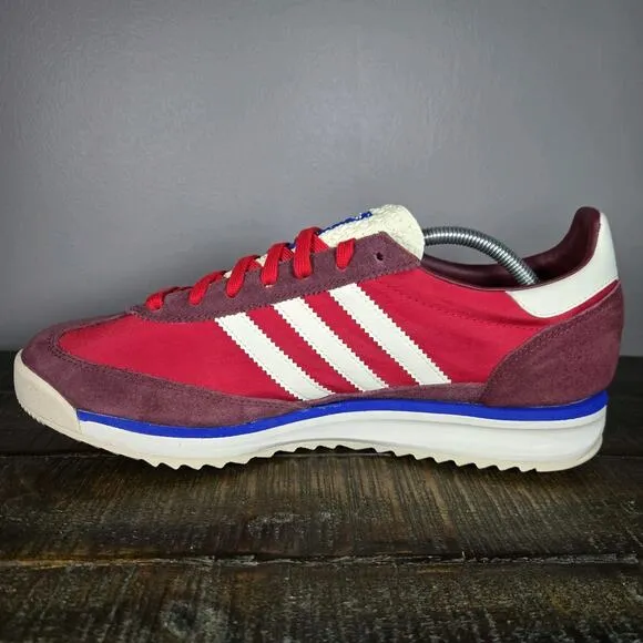 NEW adidas Originals SL 72 RS Mens Size 9.5 Running Shoe Shadow Red White JI1280