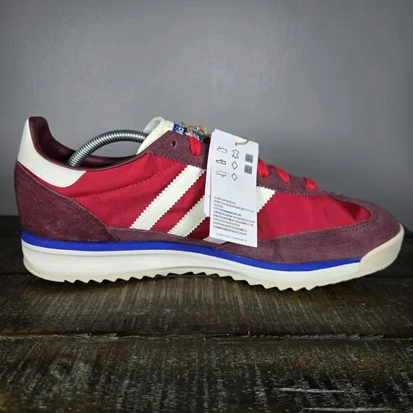 NEW adidas Originals SL 72 RS Mens Size 9.5 Running Shoe Shadow Red White JI1280