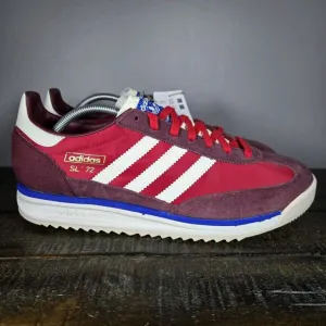 NEW adidas Originals SL 72 RS Mens Size 9.5 Running Shoe Shadow Red White JI1280