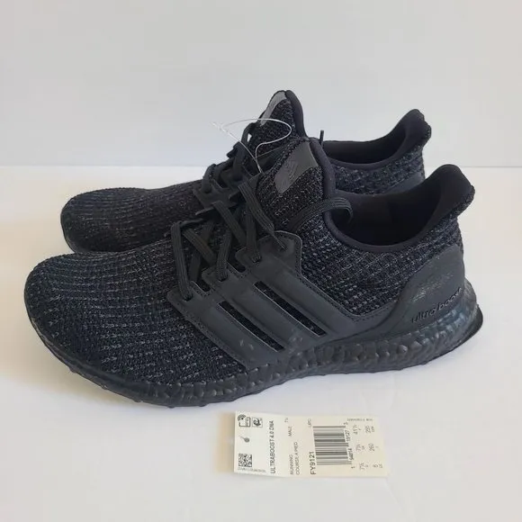 NEW Adidas Ultraboost 4.0 DNA Running Shoes FY9121 Size 8 Black