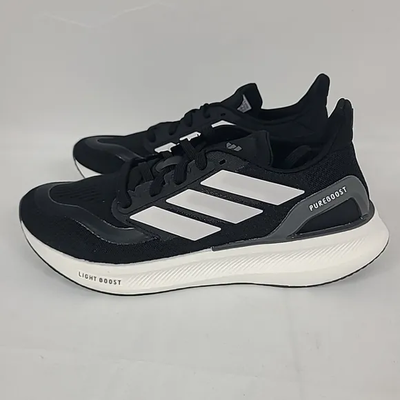 NEW Adidas Women's Pureboost 5 Black Running Shoes Sz 8 NIB