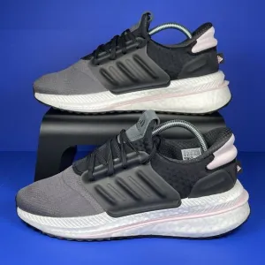 NEW Adidas X_PLRBOOST HP3139 Black Gray Pink Boost Running Shoes Women's 10