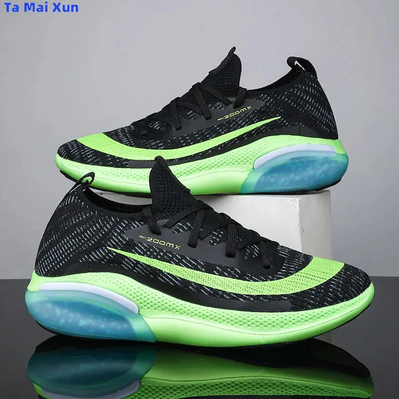 New Air cushion Running Shoes Unisex Trainers Breathable Cozy Cushioning Fashion Men Sports Shoes Outdoor Women Jogging Sneakers