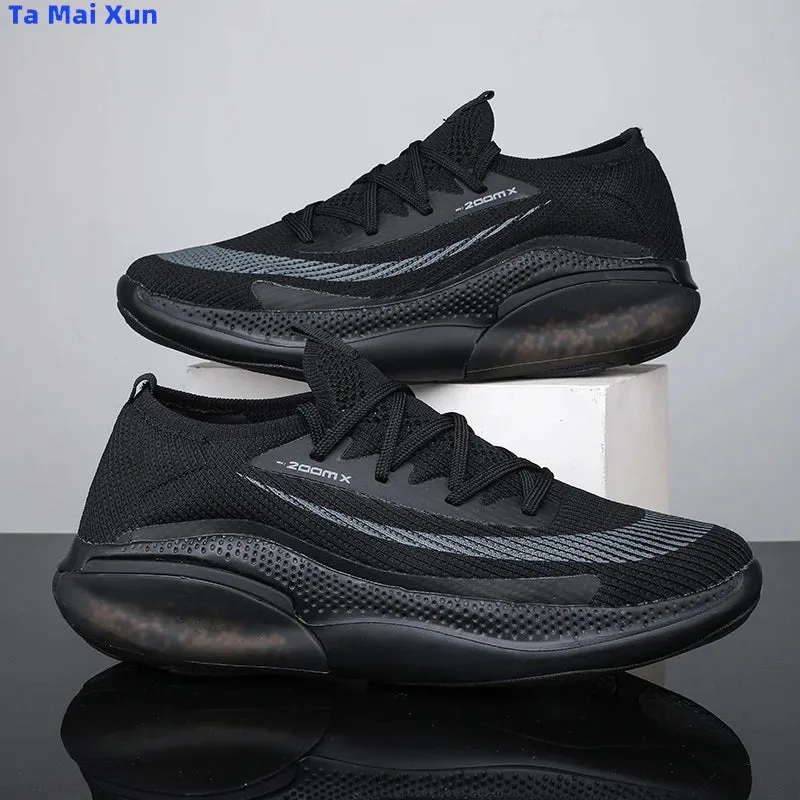 New Air cushion Running Shoes Unisex Trainers Breathable Cozy Cushioning Fashion Men Sports Shoes Outdoor Women Jogging Sneakers