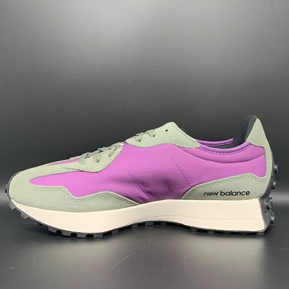 New Balance 327 Purple Green Running Shoes MS327TC Men’s Sz 11 NWT!