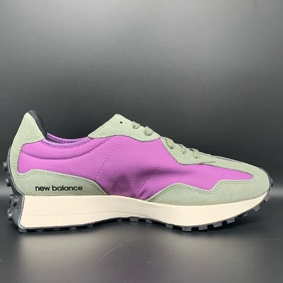 New Balance 327 Purple Green Running Shoes MS327TC Men’s Sz 11 NWT!