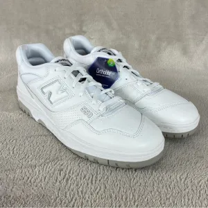 New Balance 550 Men's Running Sneakers Shoes Size 13 White Leather Ortholite NEW
