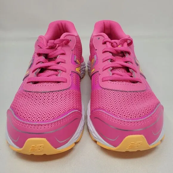 New Balance 680 v5 Tech Ride Youth Athletic Barbie Pink Size‎ 6 US Sneaker Girls