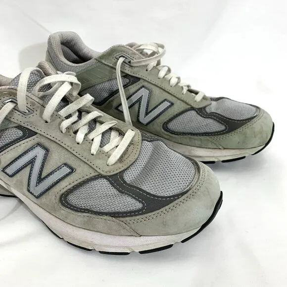 New Balance 990V5 Mens 11.5 D Medium M990GL5 Castlerock Gray Running Shoes