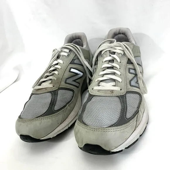 New Balance 990V5 Mens 11.5 D Medium M990GL5 Castlerock Gray Running Shoes