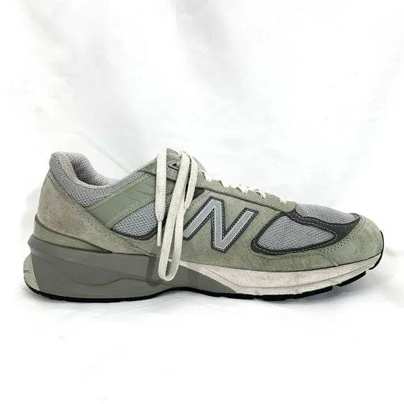 New Balance 990V5 Mens 11.5 D Medium M990GL5 Castlerock Gray Running Shoes