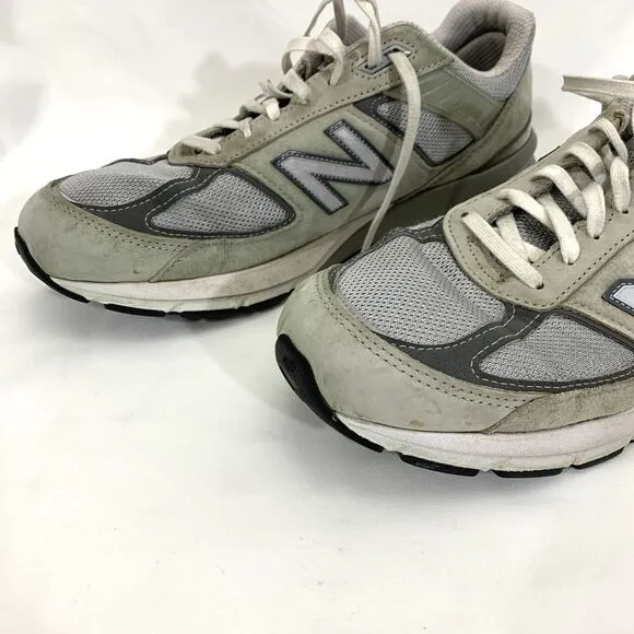New Balance 990V5 Mens 11.5 D Medium M990GL5 Castlerock Gray Running Shoes
