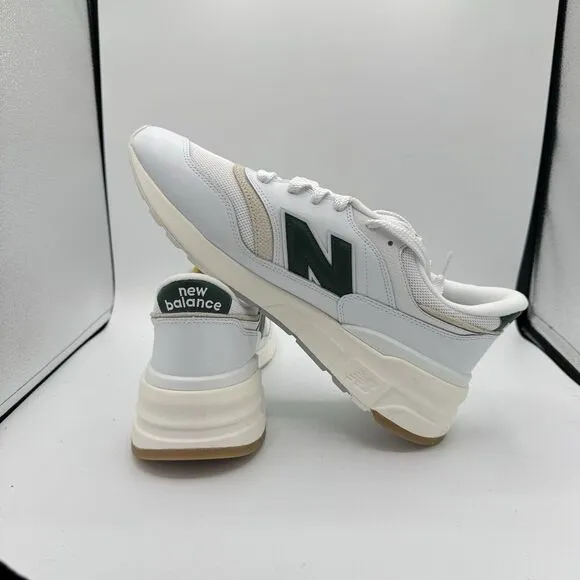 New Balance 997R U997RGA Sneakers Men's US 12 White Green Running Shoes LR1363