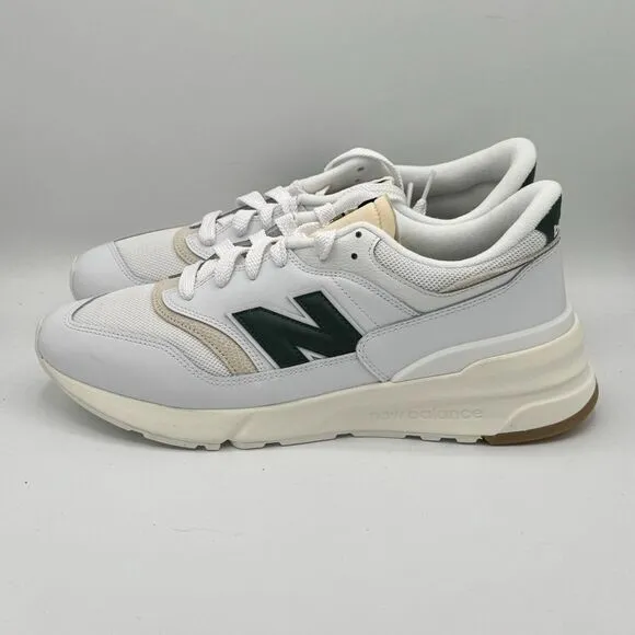 New Balance 997R U997RGA Sneakers Men's US 12 White Green Running Shoes LR1363