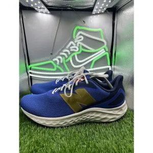 New Balance Fresh Foam Arishi V4 Blue/Gold Running Shoes Mens Size 13‎