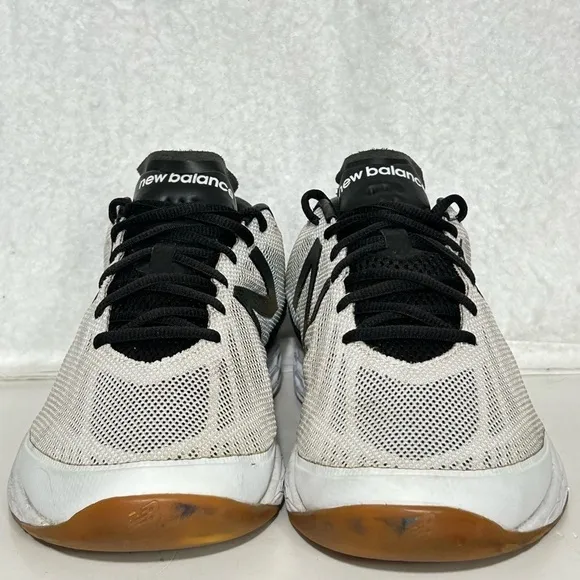 New Balance Mens Fresh Foam 80v3 White/Black Running Sneakers Shoes SZ US 10