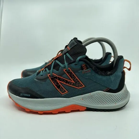 New Balance Nitrel V4 Boys Size 4.5 Blue Running Shoes Sneakers YPNTRBO4