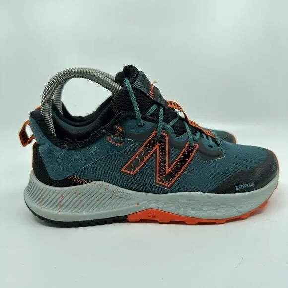 New Balance Nitrel V4 Boys Size 4.5 Blue Running Shoes Sneakers YPNTRBO4