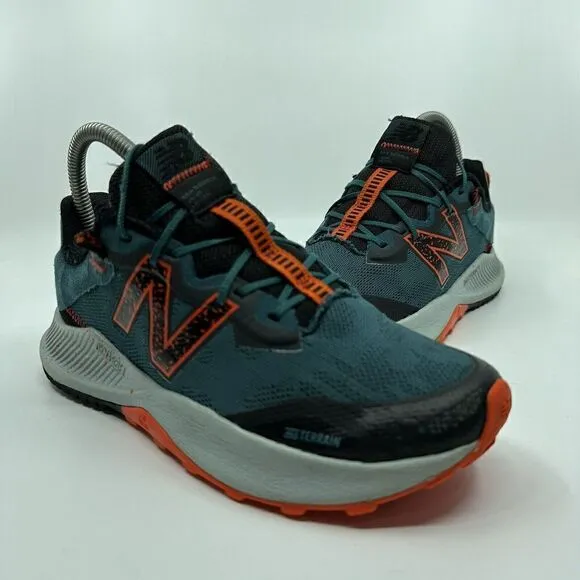 New Balance Nitrel V4 Boys Size 4.5 Blue Running Shoes Sneakers YPNTRBO4