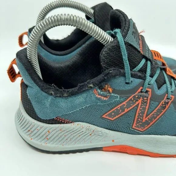 New Balance Nitrel V4 Boys Size 4.5 Blue Running Shoes Sneakers YPNTRBO4