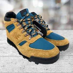 New Balance Rainer URAINAA Tan‎ Blue Mens Size 13 Hiking Boot Trail Cordura