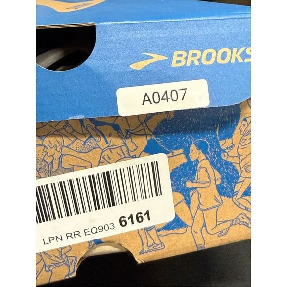 New Brooks Adrenaline GTS 22 White Grey Running Shoes Sneakers 10
