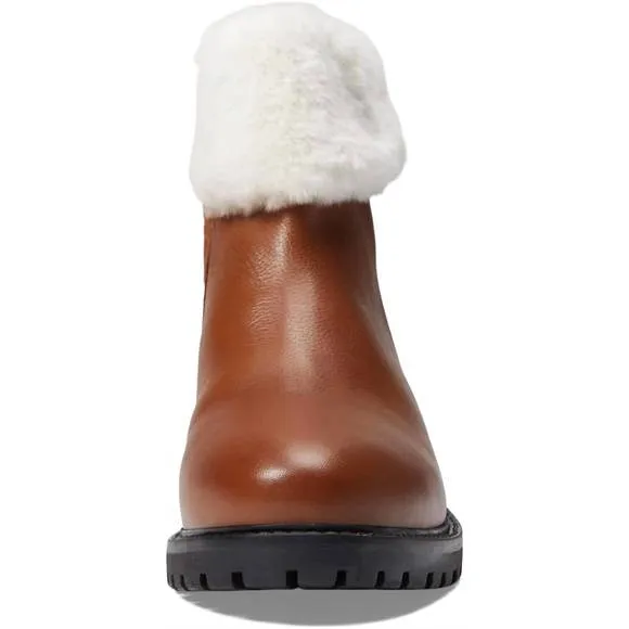 NEW COUGAR women's kendal ankle boots in cognac