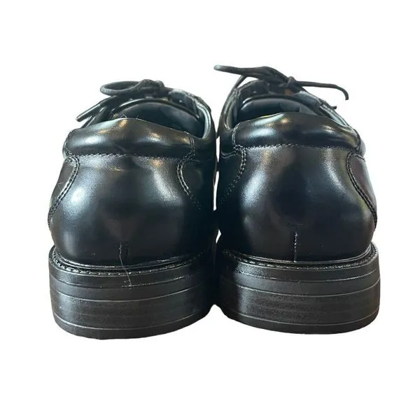 New Dockers Men's Black Irving Oxford Slip-Resistant Dress Work Shoes Size 8M