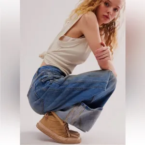 New Free People Menorca Lace Boots