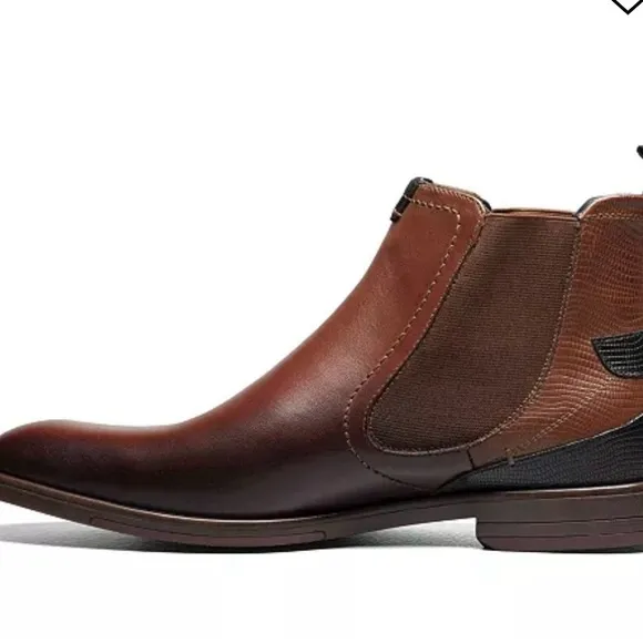New in box Stacy Adam’s Rayford Tan/ Havane boots